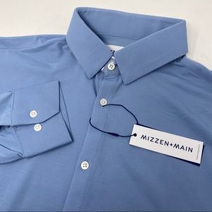 Mizzen + Main Bryant Trim Fit Long Sleeve Shirt